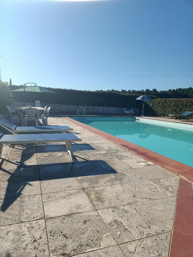 塞尔·迪·拉波拉诺Agriturismo Podere La Selva别墅 外观 照片