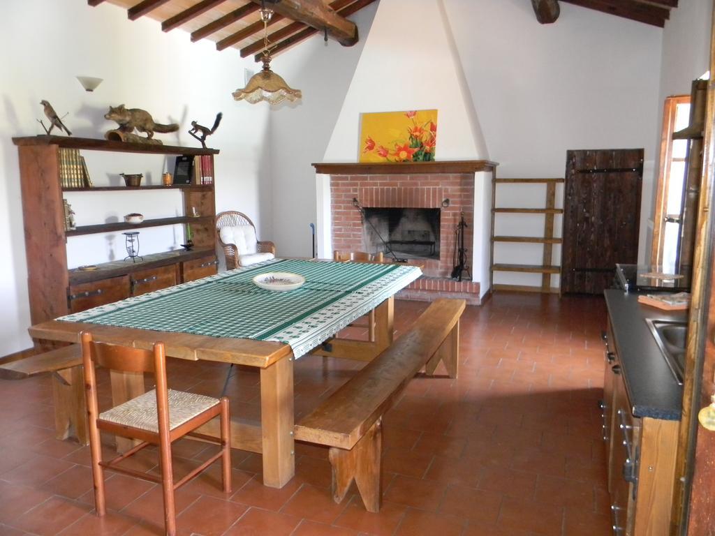 塞尔·迪·拉波拉诺Agriturismo Podere La Selva别墅 客房 照片