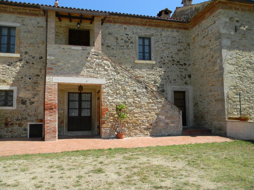 塞尔·迪·拉波拉诺Agriturismo Podere La Selva别墅 外观 照片