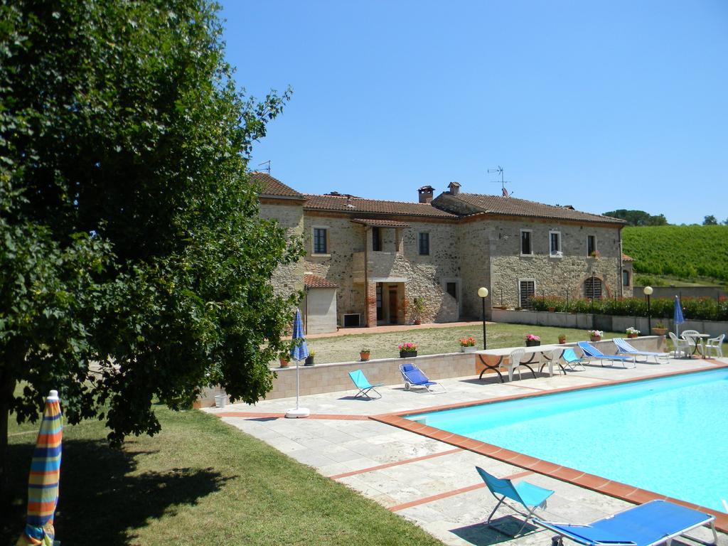 塞尔·迪·拉波拉诺Agriturismo Podere La Selva别墅 外观 照片