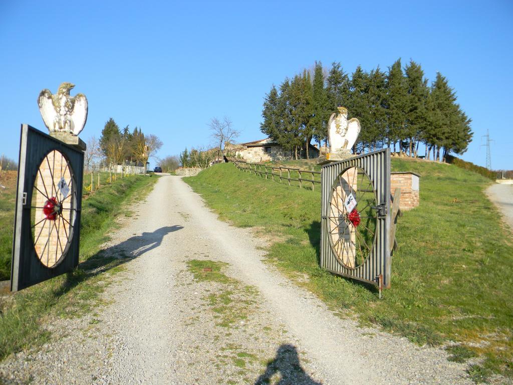 塞尔·迪·拉波拉诺Agriturismo Podere La Selva别墅 外观 照片
