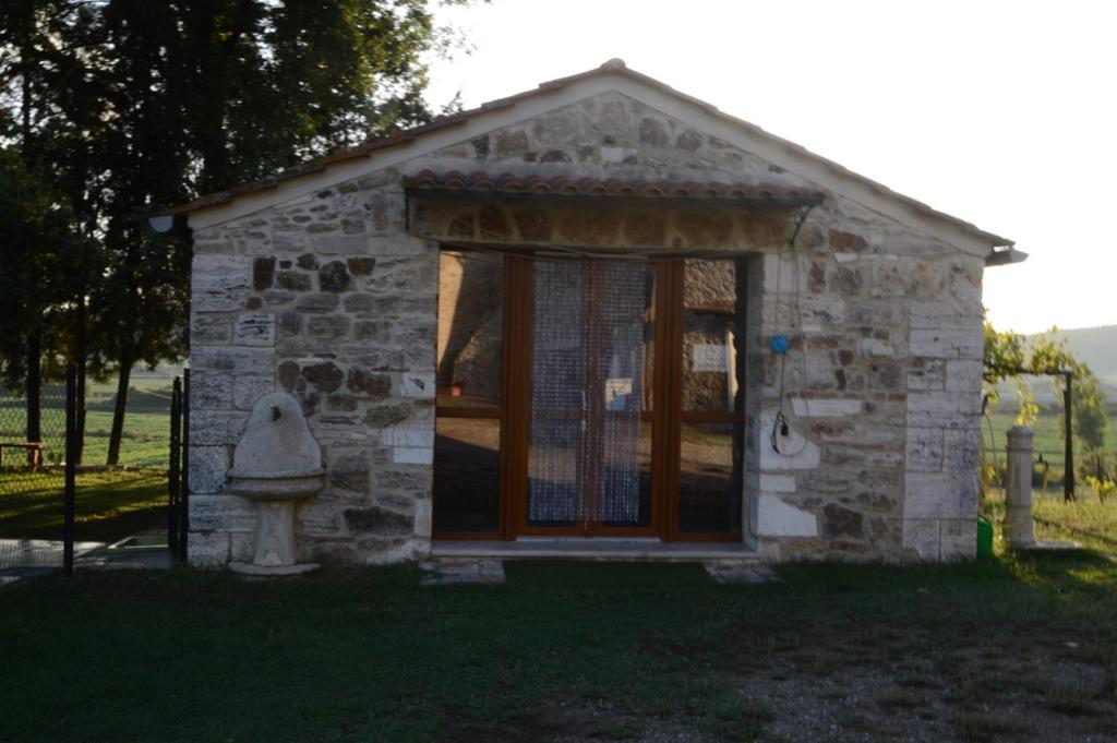 塞尔·迪·拉波拉诺Agriturismo Podere La Selva别墅 外观 照片