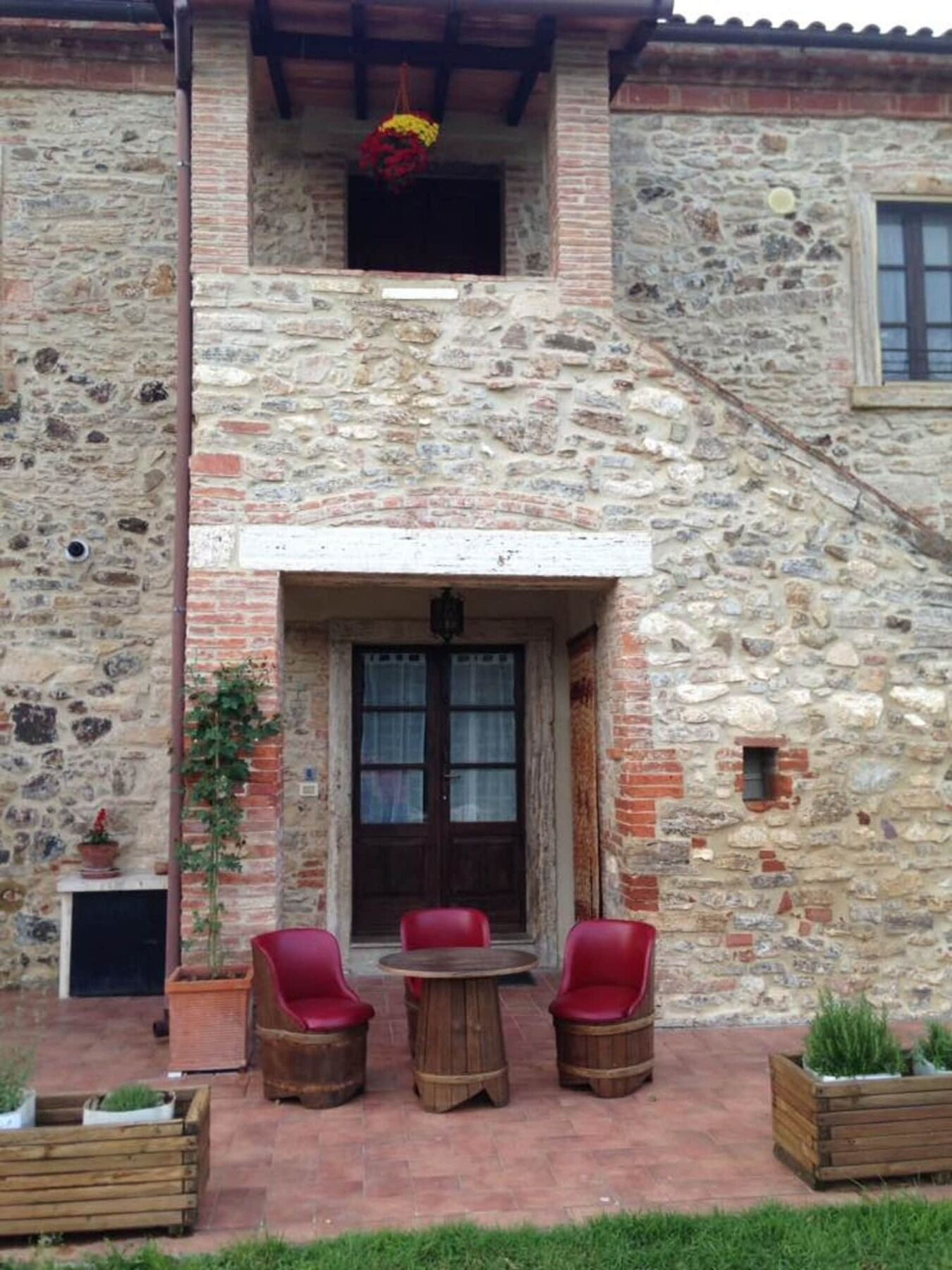 塞尔·迪·拉波拉诺Agriturismo Podere La Selva别墅 外观 照片